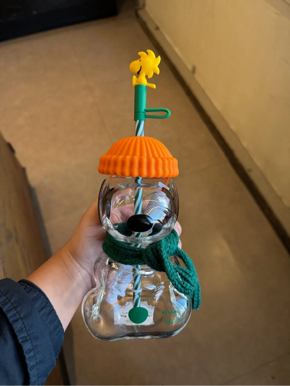 Starbucks x Snoopy Glass Tumbler